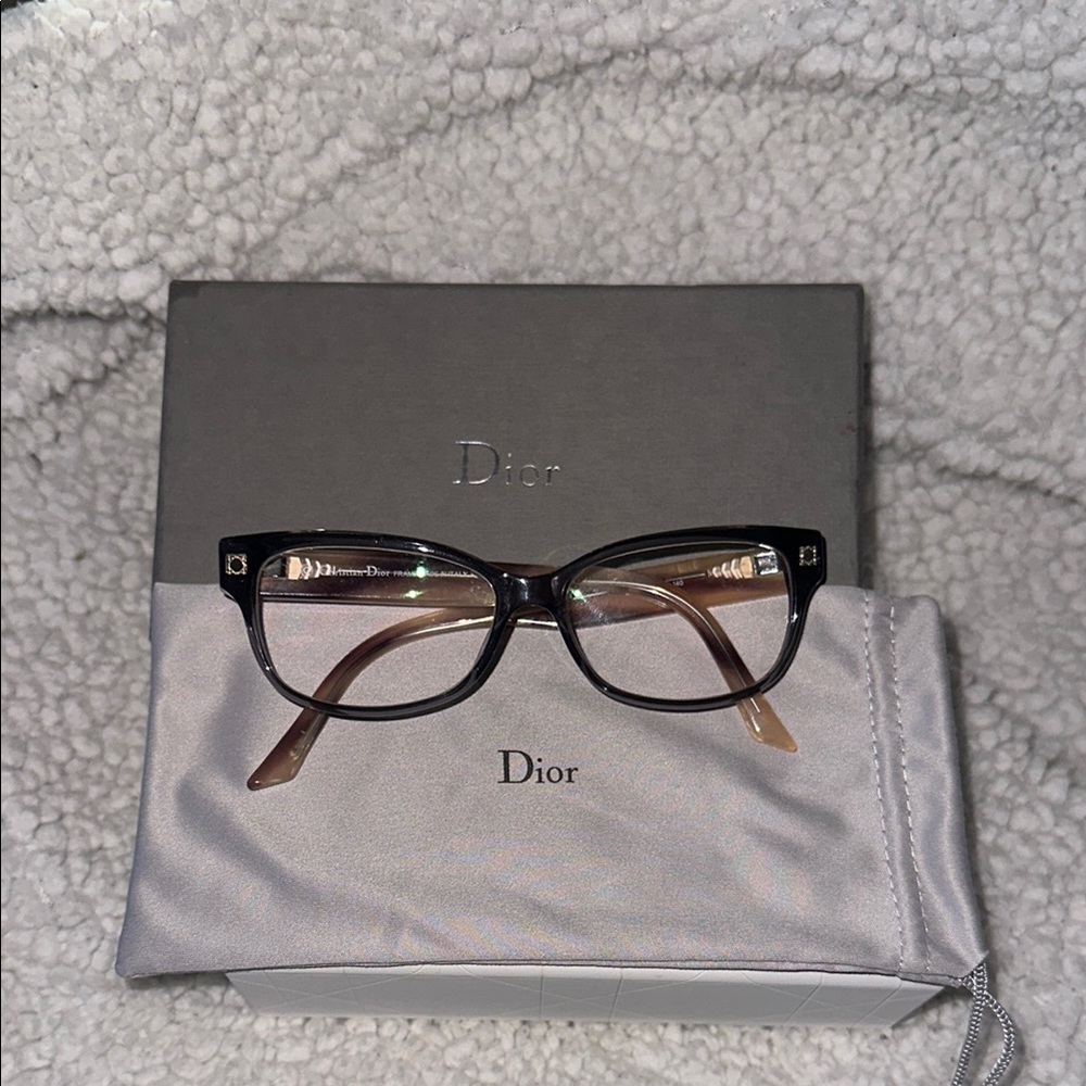 Dior Smokey Gray and Tan/Brown Eyewear